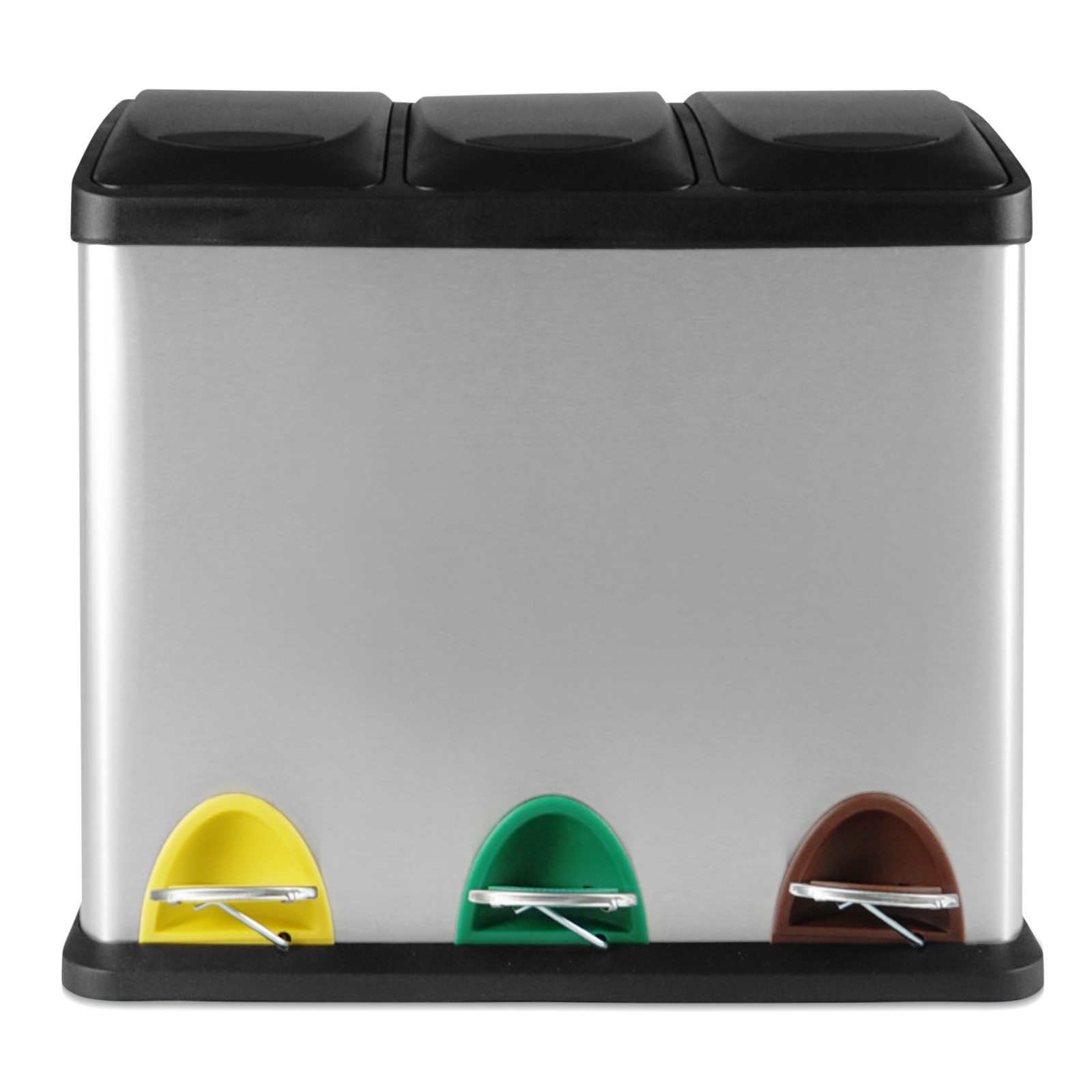 Secchio Per Compost In Acciaio Inox - 3,5 Litri, Con Filtro Al Carbone