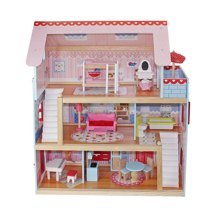 casa barbie legno