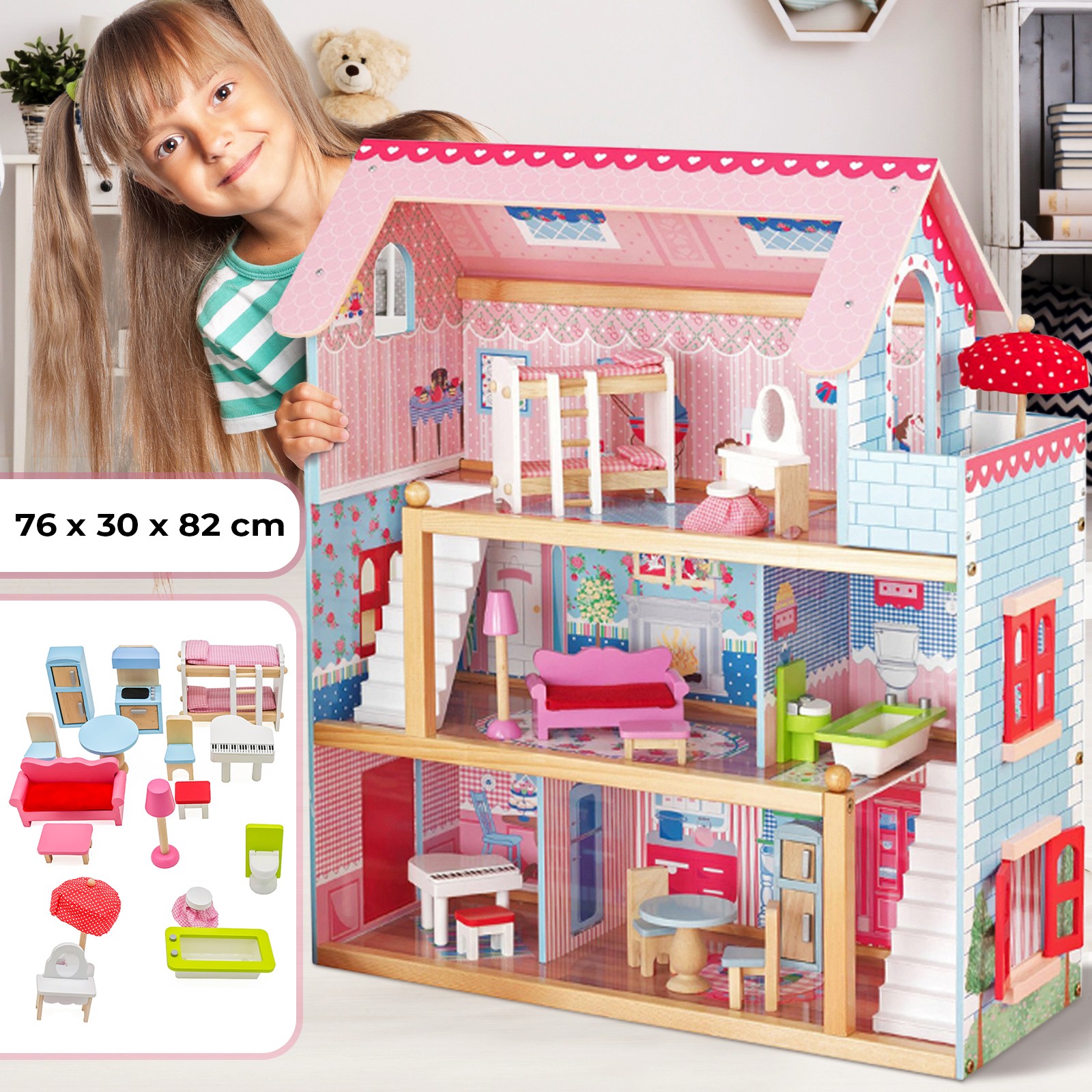 casa delle bambole barbie