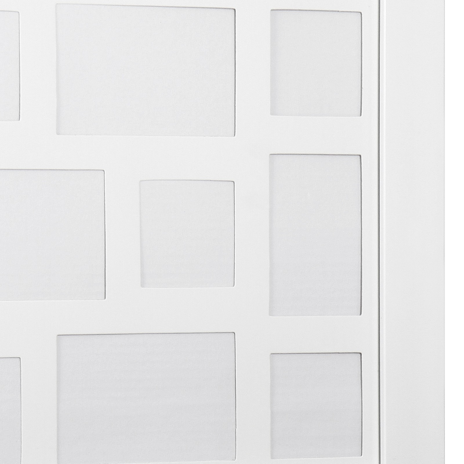 Schmuckschrank mit Bilderrahmen Wandschrank mit Haken für Ketten