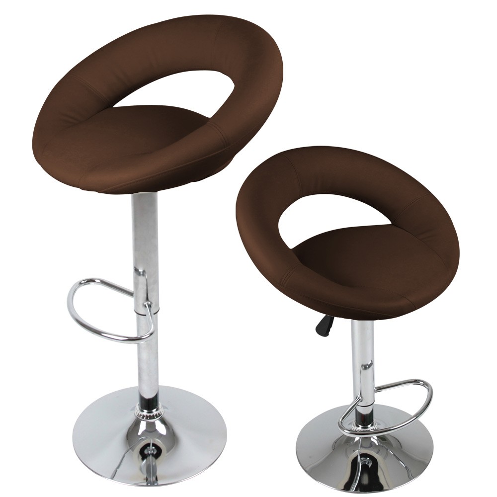 2er Barhocker Barstuhl Tresenhocker Küchenhocker mit Lehne Farbwahl | eBay